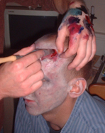 Zombie Make Up - Application